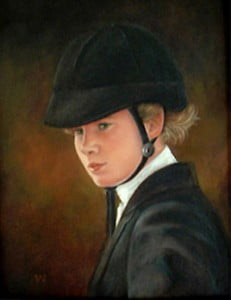 Equestrian - 11 X 14 oil