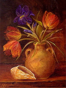 My Gift to You - 8 X 10 oil on baord
